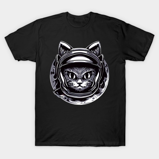 space cat T-Shirt by enzoart11